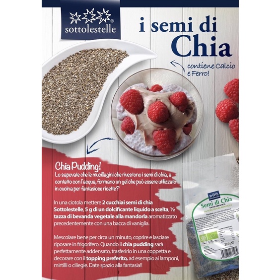 Hạt Chia Hữu Cơ Cao Cấp Chính Hãng Nhập Khẩu Ý