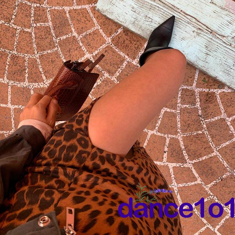 [Mã FAGREEN55 giảm 10% tối đa 30K đơn 99K] Chân váy da báo xẻ tà xinh xắn hợp thời trang cho nữ | BigBuy360 - bigbuy360.vn