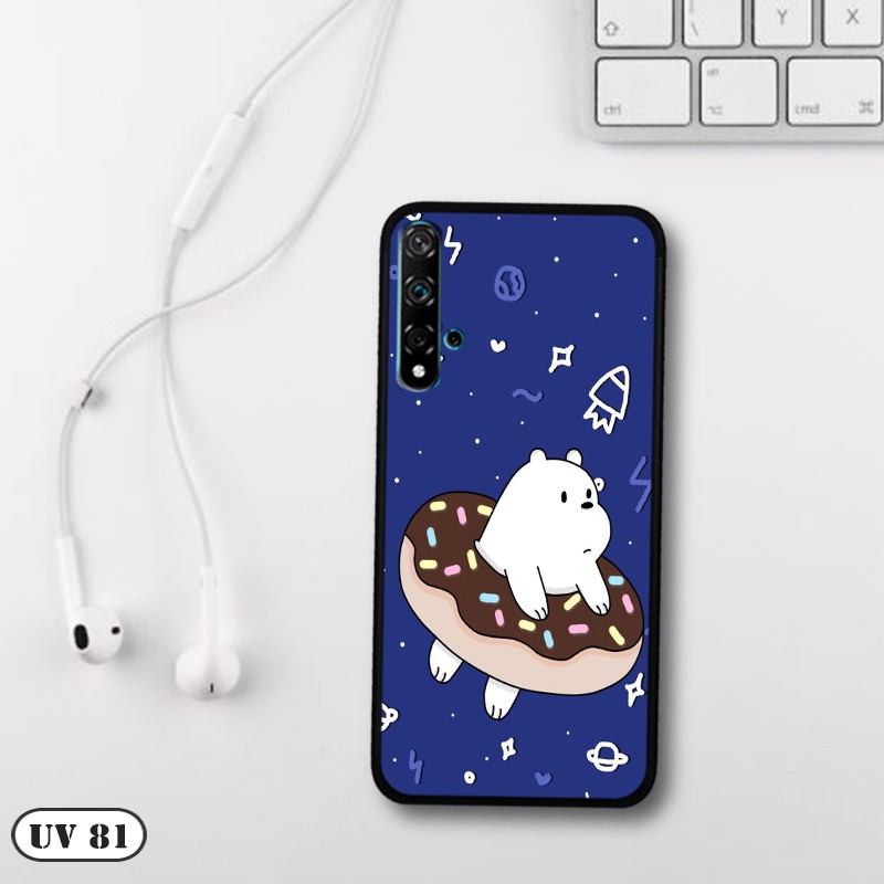 Ốp Huawei Nova 5T - lưng nhám viền dẻo ngộ nghĩnh