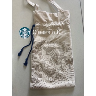 Túi đeo chéo Starbucks size 18cm * 30cm