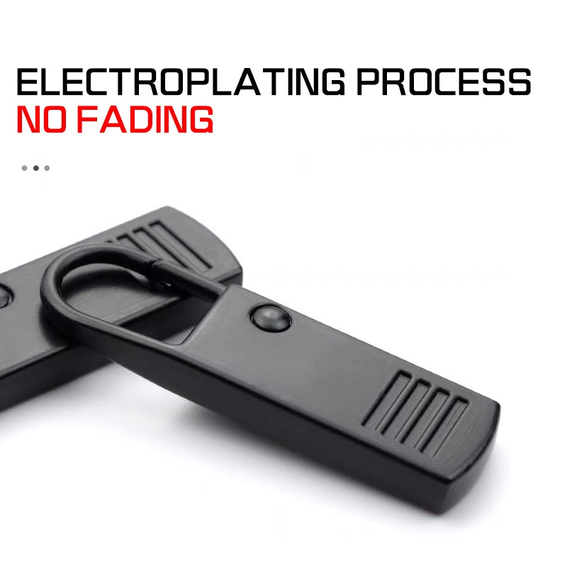 Set 2 Phụ Kiện Kim Loại Đầu Kéo Kim Loại Đa Năng Làm Áo Khoác/Quần Jean/Đồ Thủ Công DIY