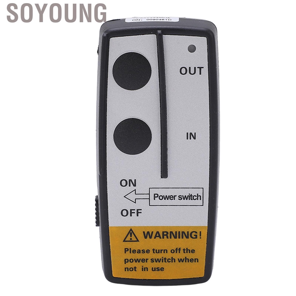 Soyoung Wireless Winch Remote Control Kit High Sensitivity Set 22.86m for Vehicle Accessory