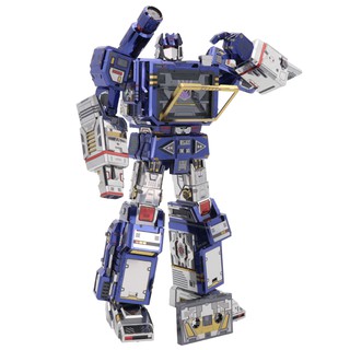 Mô hình kim loại lắp ráp 3D MU Transformers Soundwave Generation 1