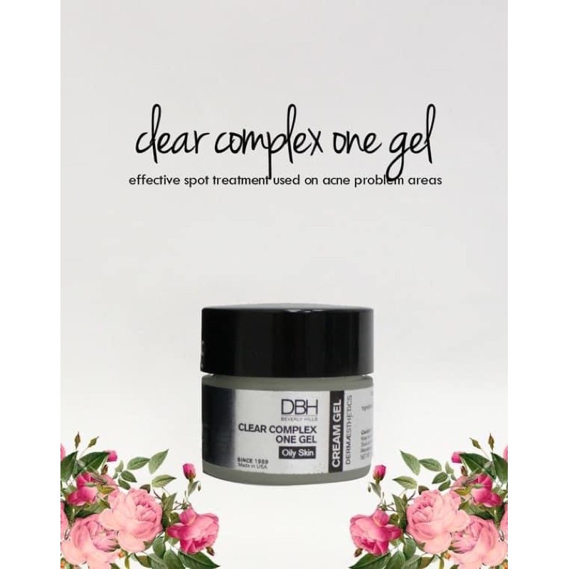 gel chấm mụn, mặt nạ mụn DBH clear complex