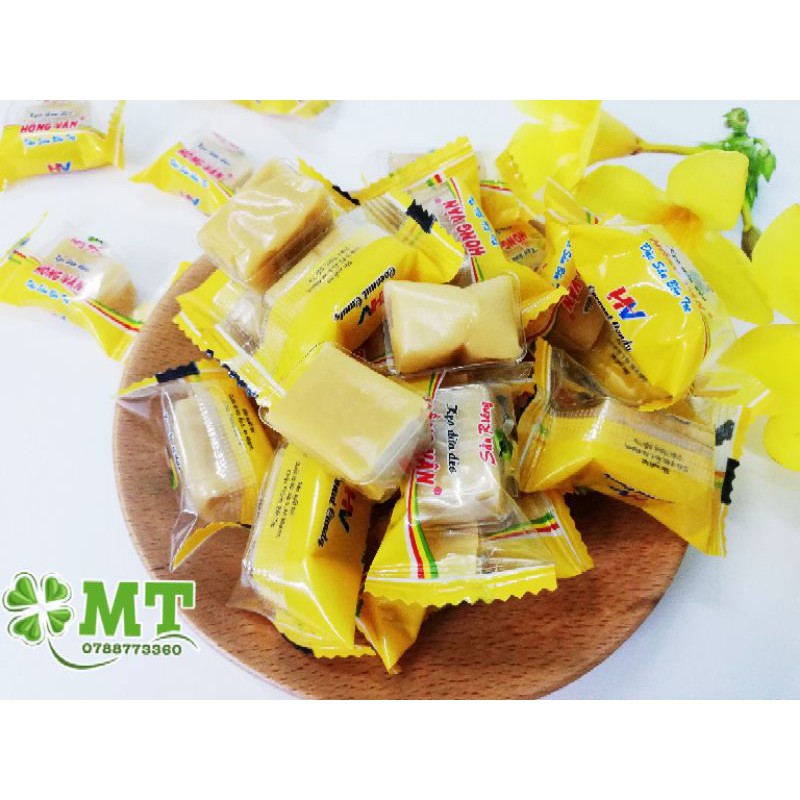 Kẹo dừa dẻo sầu riêng Hồng Vân 500g
