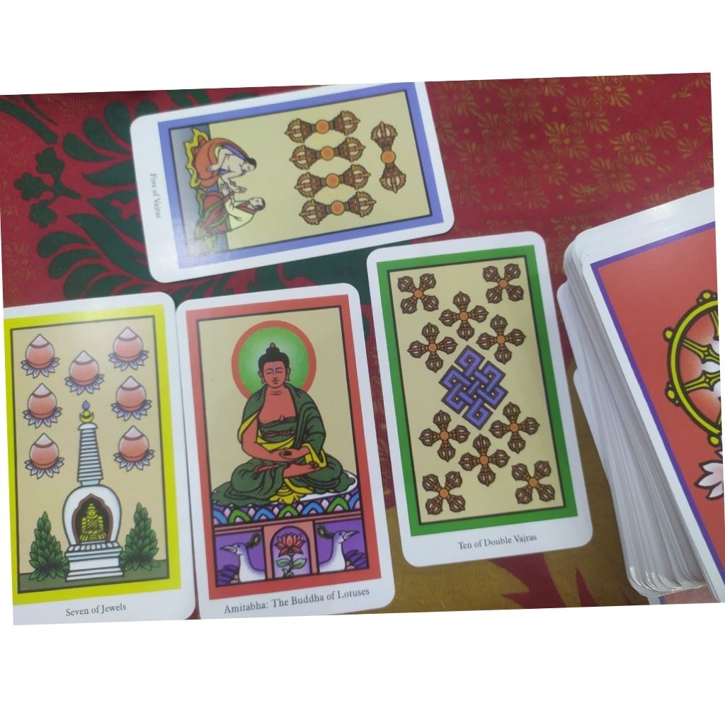 Bài Tarot Buddha Tarot handmade kích thước gốc