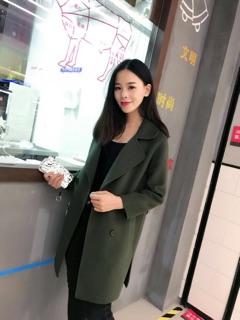 Áo dạ dáng dài