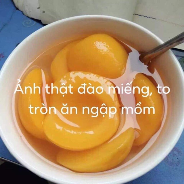 Hộp 425gram ĐÀO NGÂM SIÊU NGON