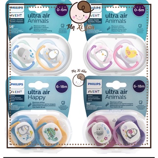 Shop mẹ xì dầu Ty giả, Ti ngậm Philips Avent Ultra Air Animal cho bé [Mẫu mới]
