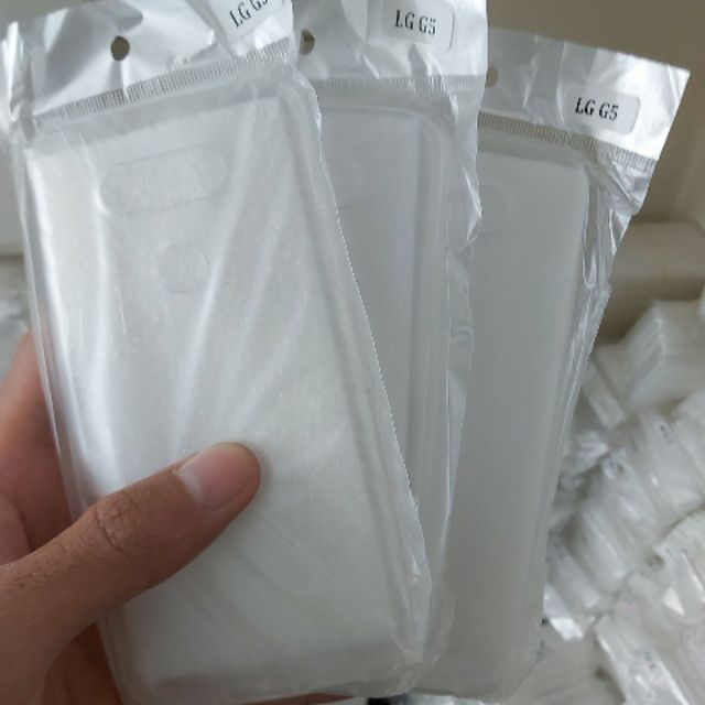 Bộ 3 chiếc ốp silicon LG G5 trong suốt (loại A)