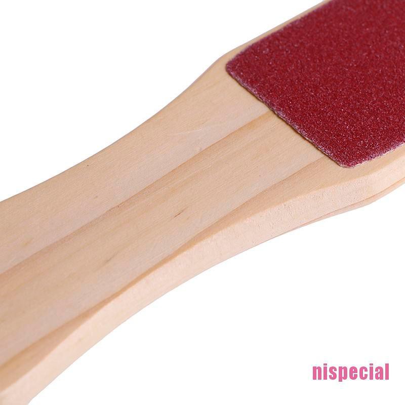 (Hàng Mới Về) Gót Chân Tẩy Tế Bào Chết Bằng Gỗ Thuận Tiện