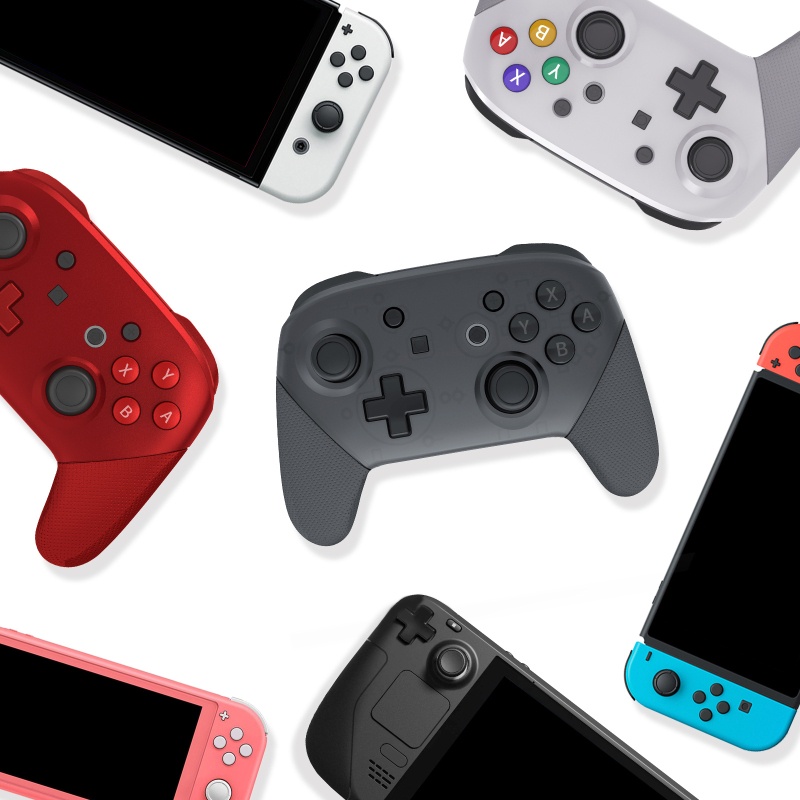 Tay Cầm Chơi Game Bluetooth Cho Switch / Lite / SteamDeck