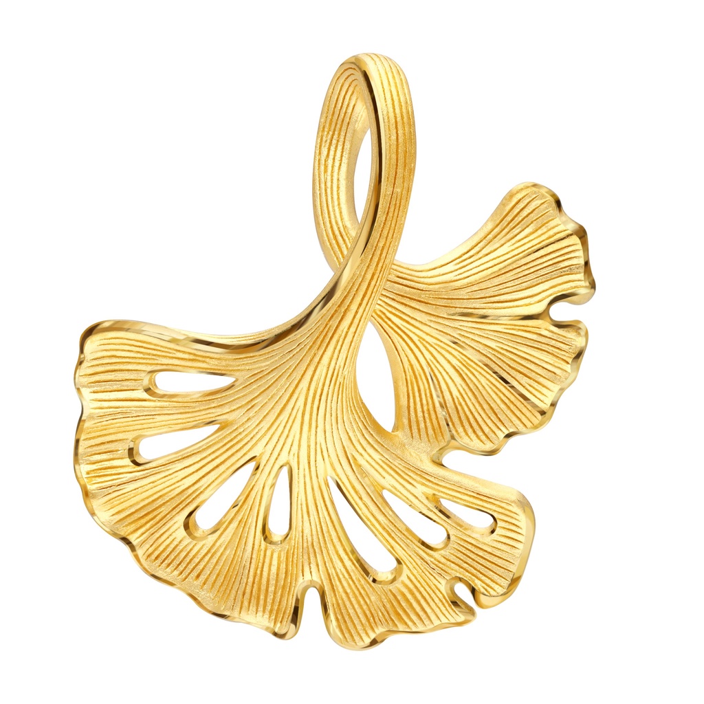 PRIMA Mặt dây chuyền Vàng 24K - BST Grand Gingko - Lá Ginko - 111P1850