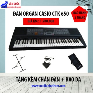 ĐÀN ORGAN CASIO CTK 650 HÀNG NỘI ĐỊA NHẬT