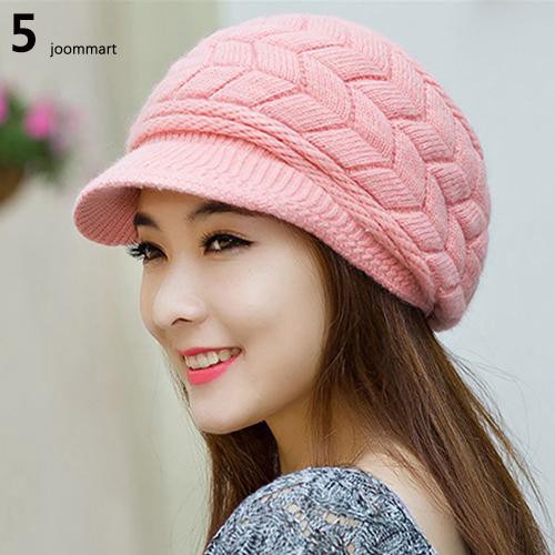 Mũ len beret thiết kế thời trang dễ thương cho nữ