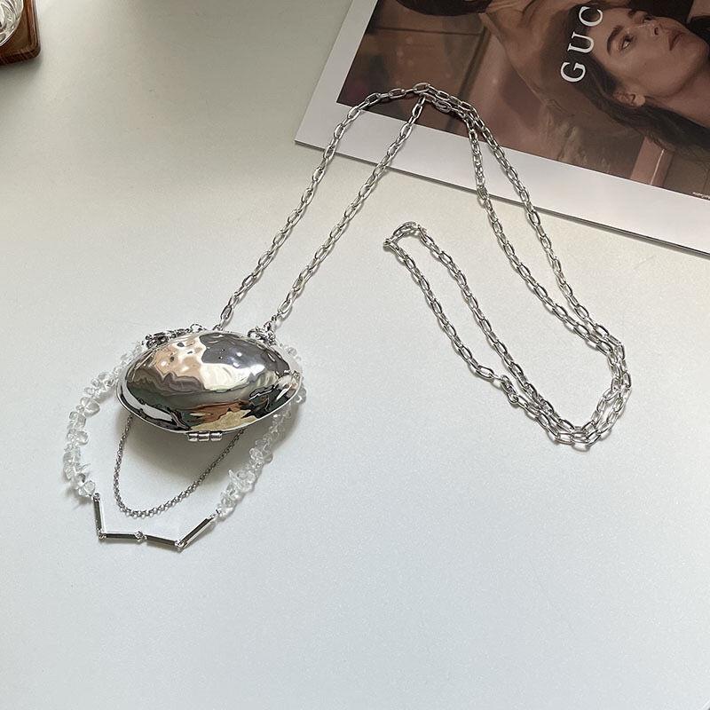 Dây Xích Kim Loại Màu Bạc Đeo Thắt Lưng Phong Cách Cổ Điển Thời Trang Cho Nữ