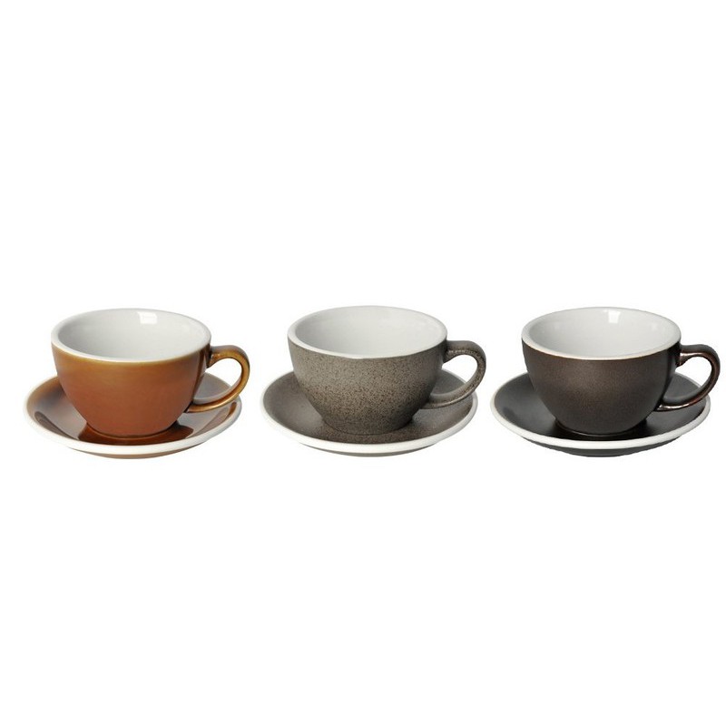 Ly Cà Phê Egg 300ml Café Latte Cup & Saucer  - Loveramics
