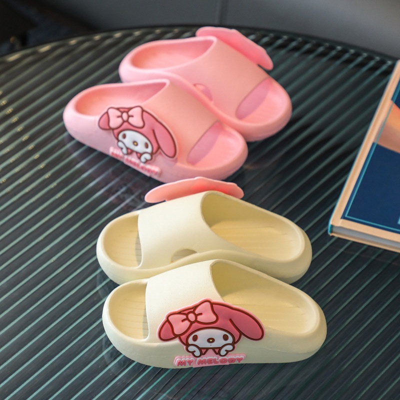 SANRIO Dép Sandal Họa Tiết Hello Kitty Xinh Xắn Theo Phong Cách Mùa Hè Dành Cho Bé Gái