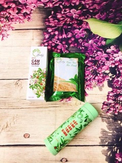 Bột cám gạo cao cấp trà xanh