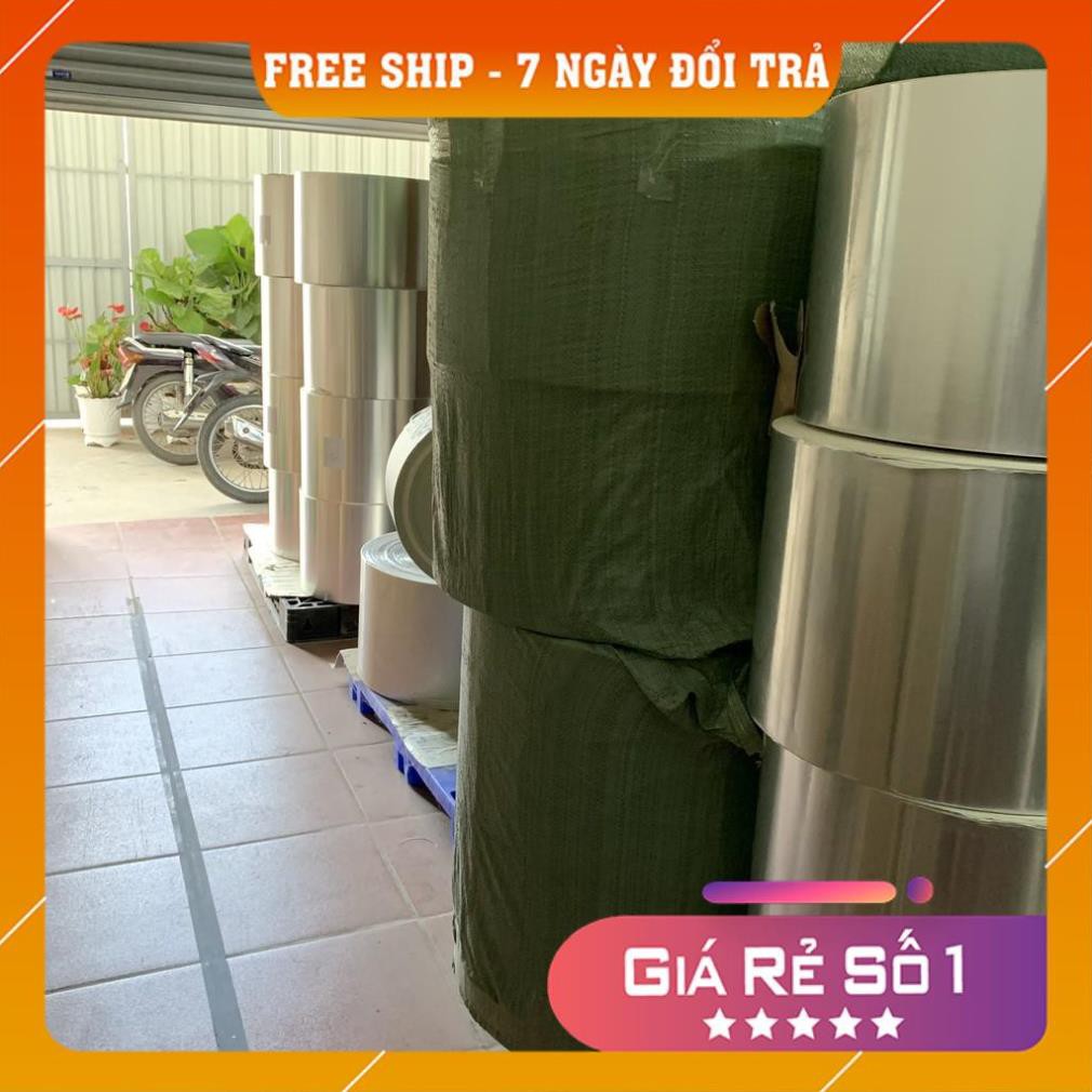 Màng seal nhôm dạng tấm cho hũ thủy tinh  Dán không cần máy dán màng seal