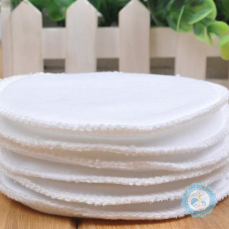 1 BỘ - 4 MIẾNG LÓT THẤM SỮA VẢI DÙNG NHIỀU LẦN HOTGA (katydang)