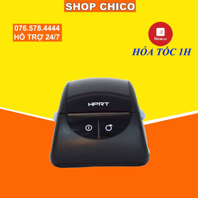 [Khuyến Mãi Sốc]Máy in đơn hàng HPRT LPQ80 Máy in mã vạch giá rẻ cho GHTK,BEST,J&amp;T Bảo hành 24 tháng