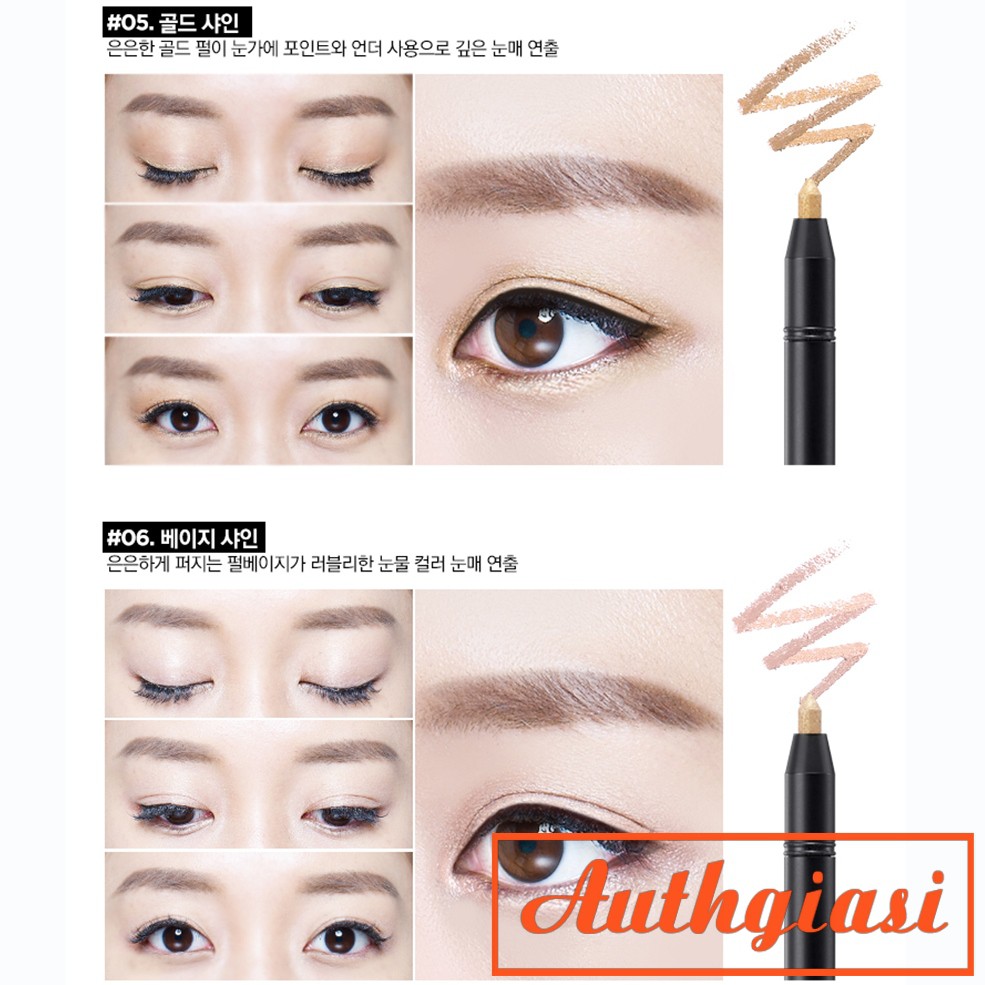 Chì kẻ mắt dễ kẻ G9skin First Auto Gel Eyeliner G9 Skin bền màu 01-10 | BigBuy360 - bigbuy360.vn