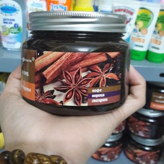 Tẩy da chết body quế hồi cafe của Nga