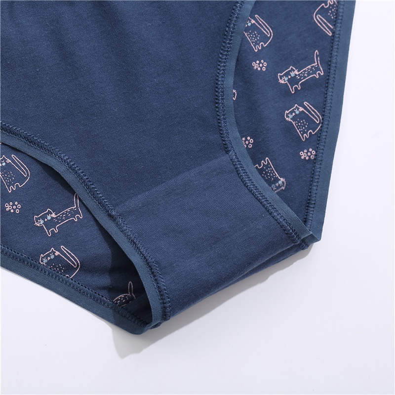 Quần lót CuteByte in họa tiết tùy chọn làm từ cotton thời trang quyến rũ dành cho nữ M-XXL