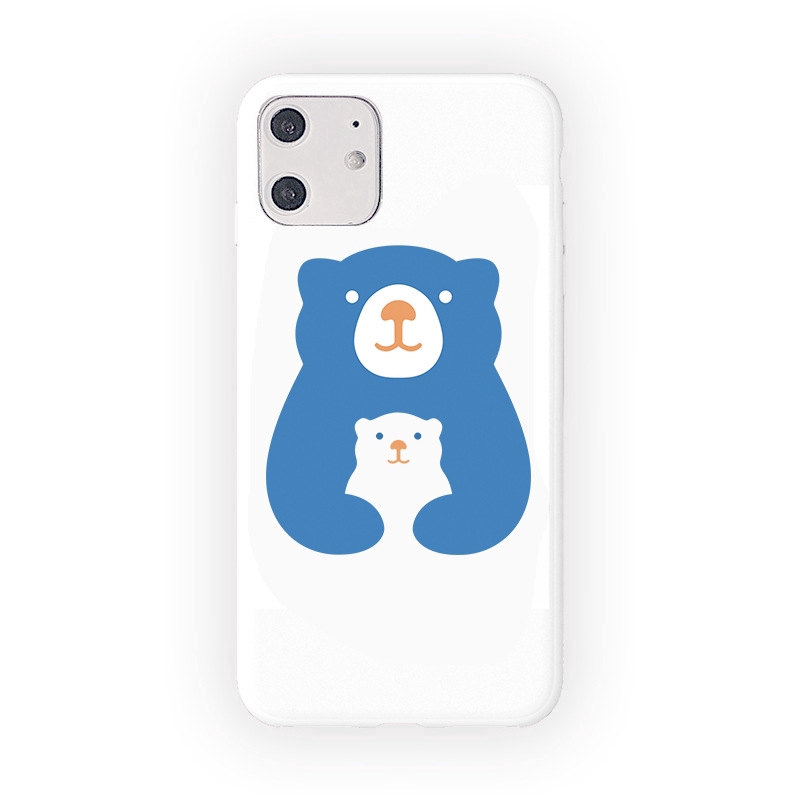 Ốp điện thoại in hình gấu dễ thương cho Iphone 5/5S/6/6plus/6S/6S plus/6/7/7plus/8/8plus/X/XS/XS Max/11 154 | BigBuy360 - bigbuy360.vn