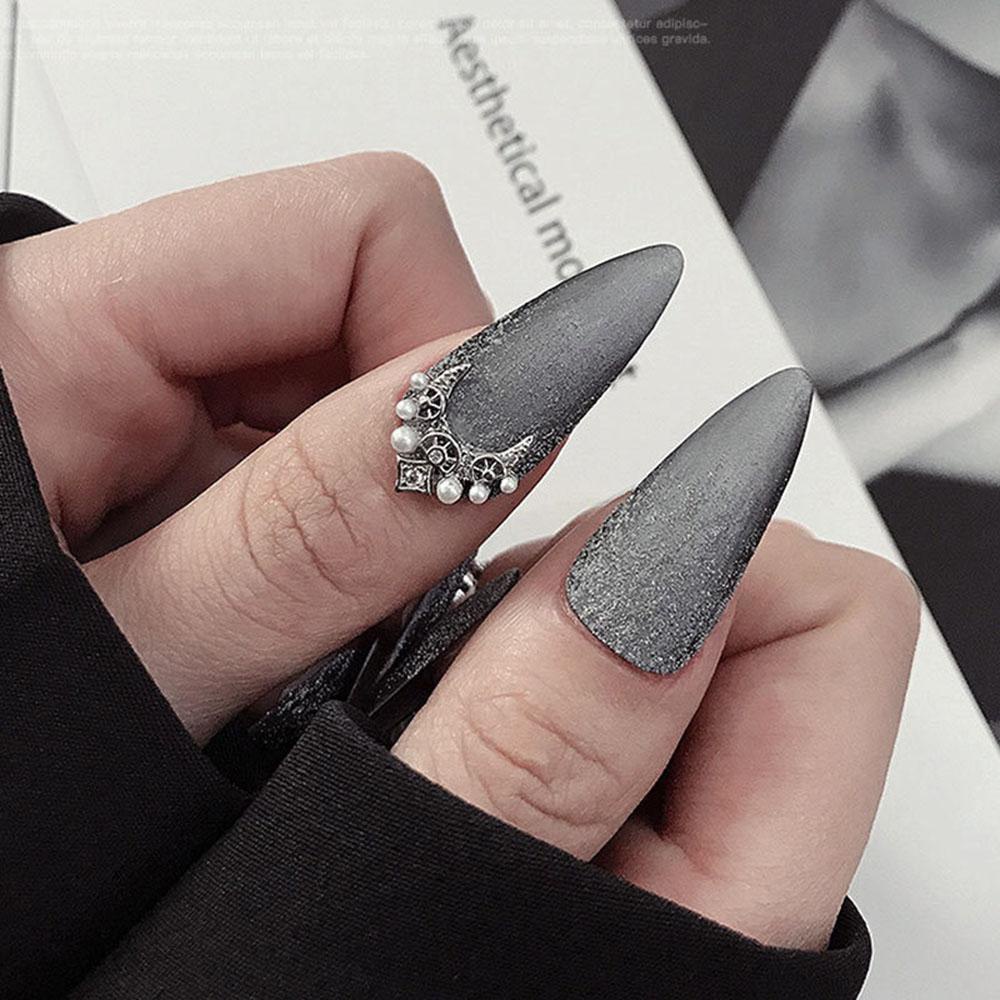 Phụ Kiện Trang Sức Trang Trí Móng Nghệ Thuật Phong Cách Retro DIY