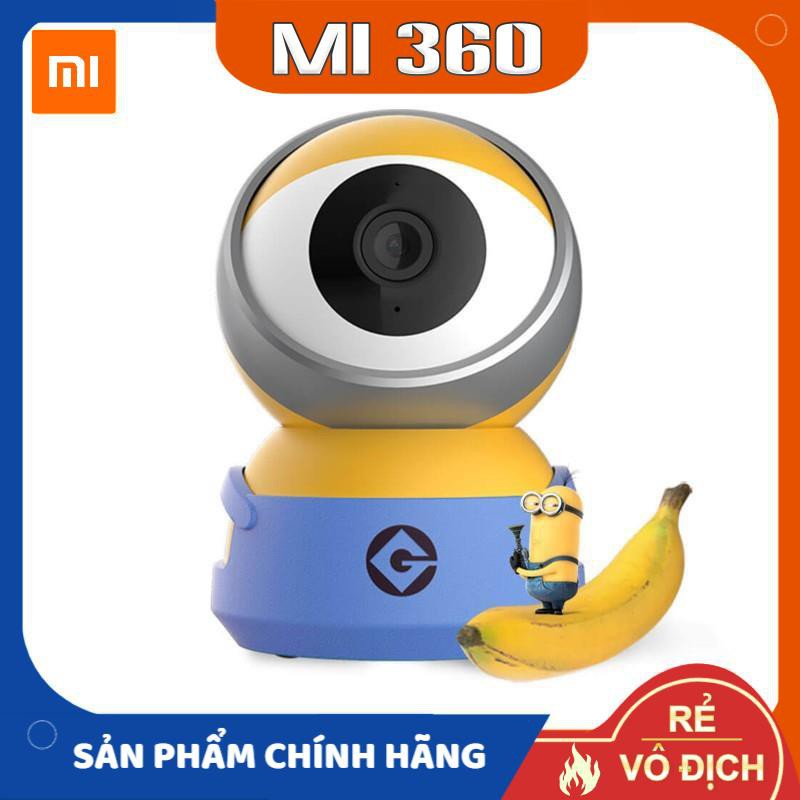 [Mã 66ELHASALE hoàn 7% đơn 500K] Camera Giám Sát IP Xoay 360° Xiaomi Minions 2K 1296p A1