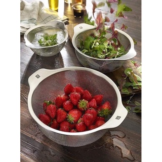 SET 3 RỔ INOX CAO CẤP ZWILLING 16-20-24cm