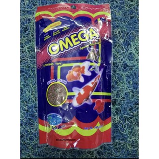 Thức ăn dành cho cá cảnh chống đục nước Omega hạt nhỏ