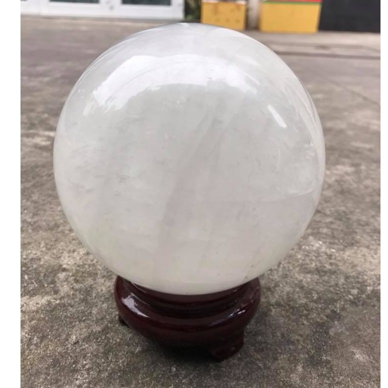 QUẢ CẦU PHONG THỦY MAY MẮN - TÀI LỘC ĐƯỜNG KÍNH 12CM- TẶNG KÈM CHÂN ĐẾ | BigBuy360 - bigbuy360.vn