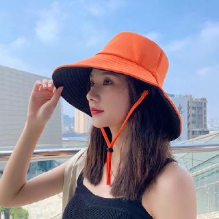 Mũ Tai Bèo Vành Rộng Hai Mặt Thời Trang Cho Nữ