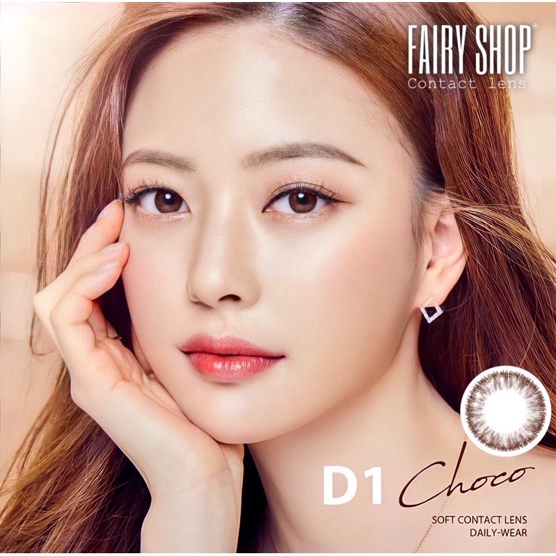 Kính Áp tròng Candy Brown - Lens Nâu Trà Sữa - FAIRY SHOP CONTACT LENS