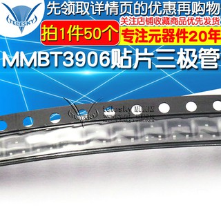 Bộ 50 Linh Kiện Điện Tử Mmbt3906 Sot23 2a 2n3906 Smd