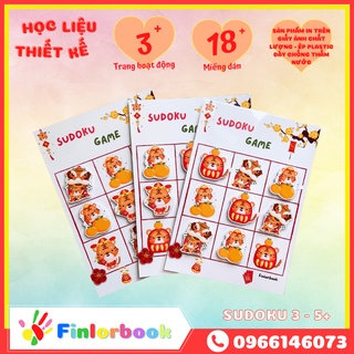 Trò chơi trí tuệ Sudoku game chủ đề Tết