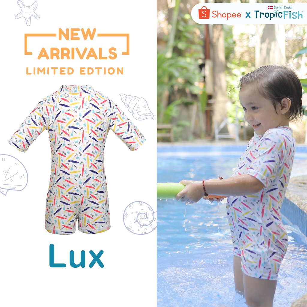 TropicFish Baby Swimwear Lux - Đồ bơi chống nắng cao cấp cho bé Lux