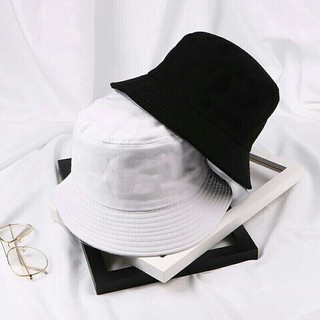MŨ BUCKET ĐEN TRƠN CỰC CHẤT