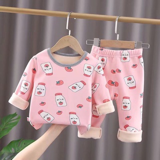 Bộ nỉ bông cho bé trai bé gái , bộ nỉ lót lông quảng châu cao cấp mềm mịn