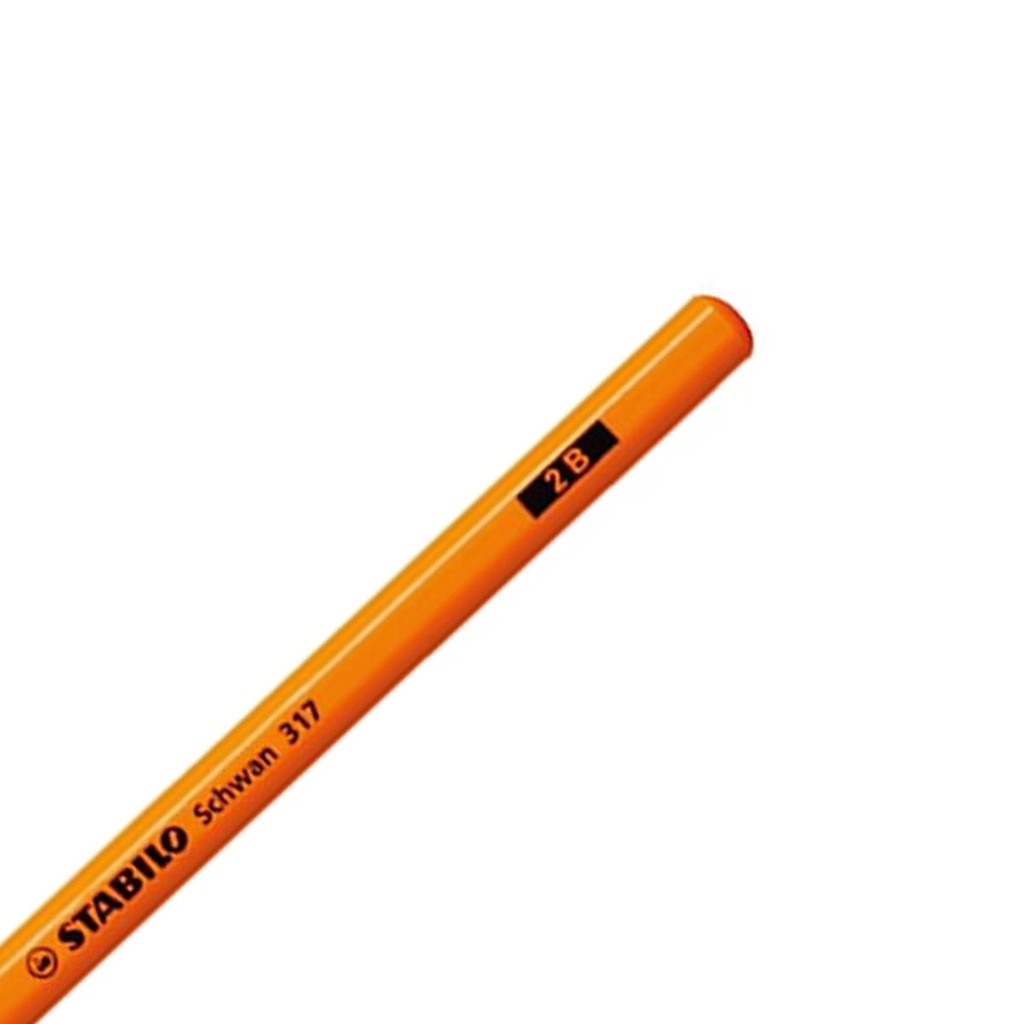 Bộ 3 cây bút chì gỗ STABILO Schwan 317 (PC317-C3)