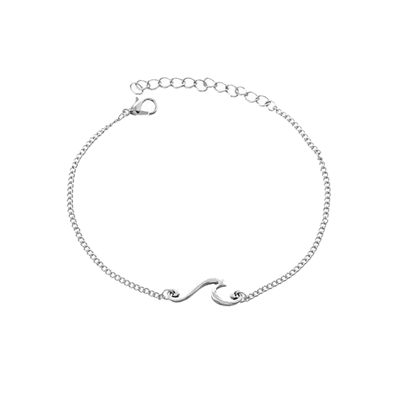 Lắc Chân Bạc Hình Đuôi Cá Voi Phong Cách Bohemian Jp5