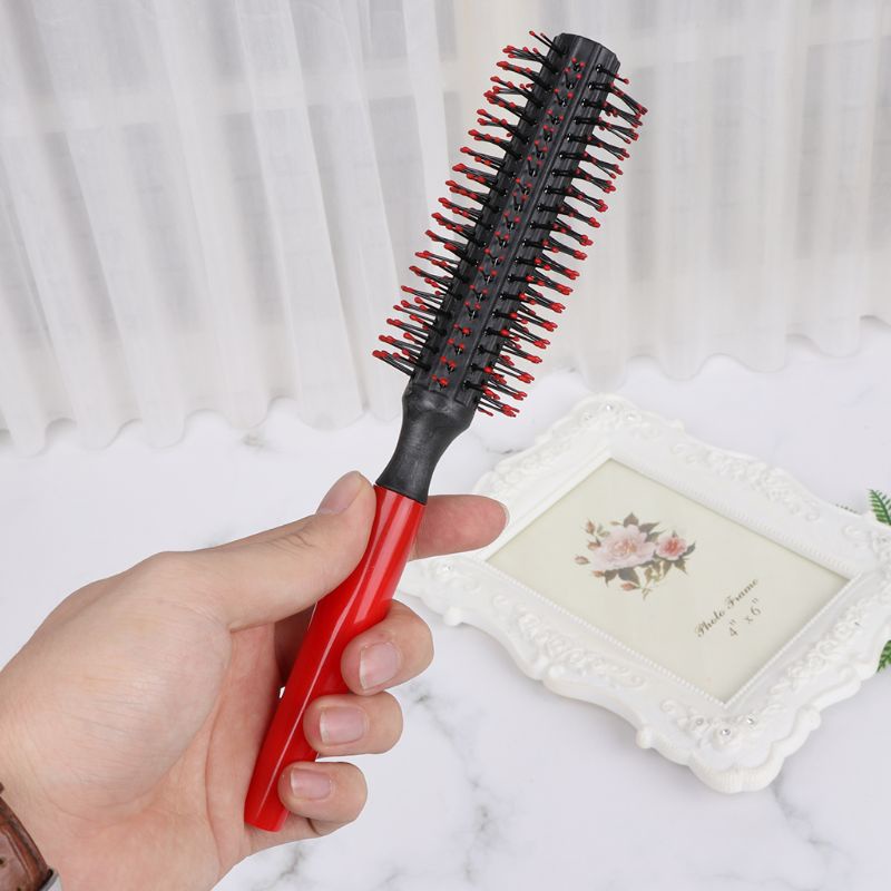 Lược Chải Tóc Xoăn Tròn Bằng Nhựa Dành Cho Nữ YOUYO