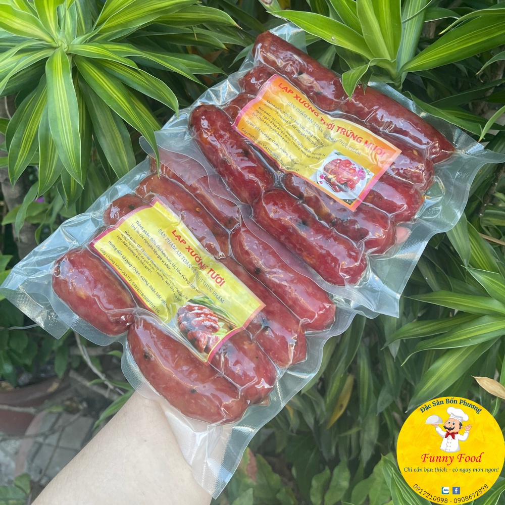 Lạp Xưởng Tươi – Tươi Trứng Muối 500g – Handmade - Funnyfood