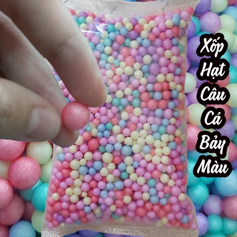 Hạt xốp câu lăng xê, câu lục, mồi câu chép