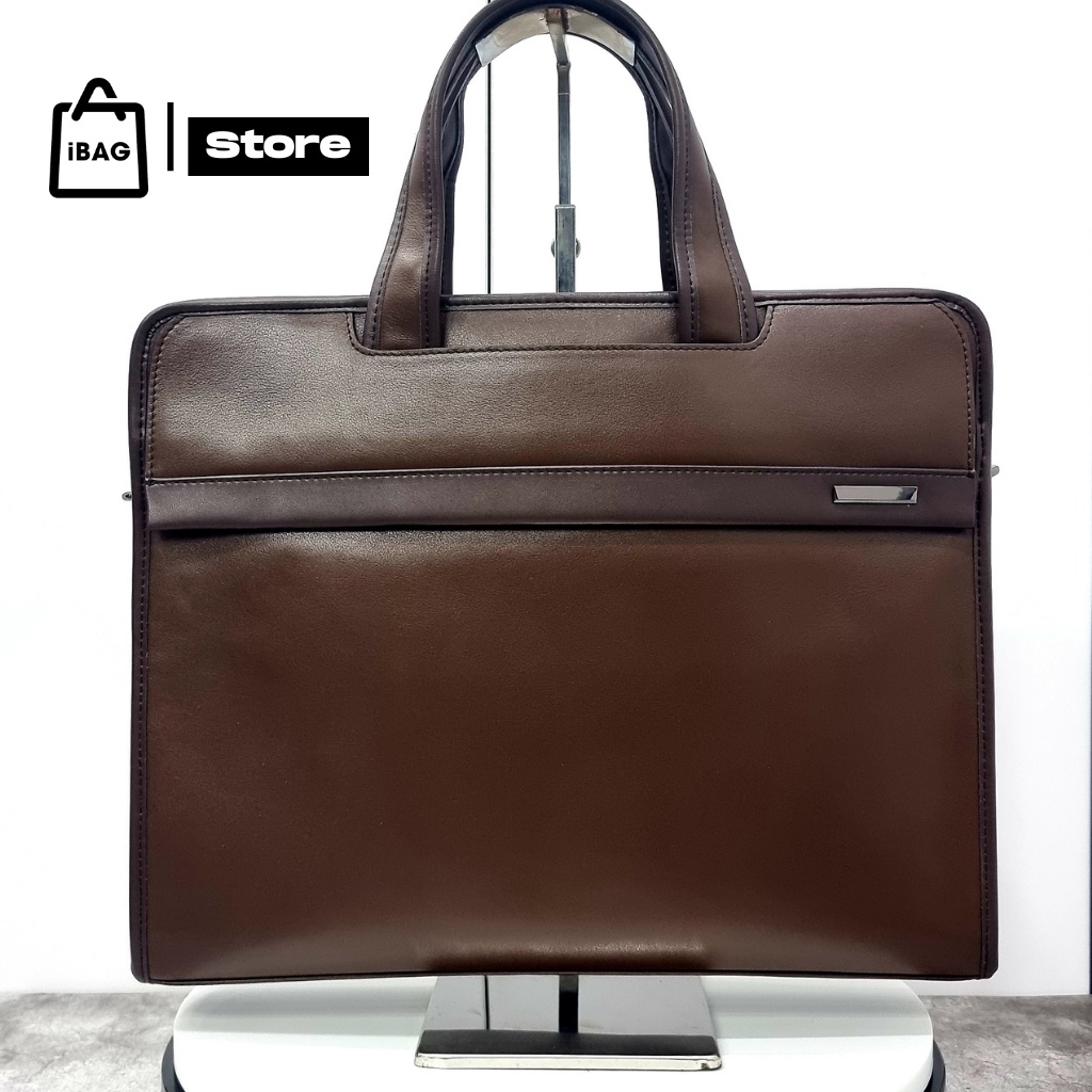 Cặp da công sở ,Chất liệu Da thật cao cấp,Đựng laptop 14inh,Chống Nước-thiết kế kiểu dáng đơn giản,lịch sự- 𝑰𝑩𝑨𝑮 | BigBuy360 - bigbuy360.vn