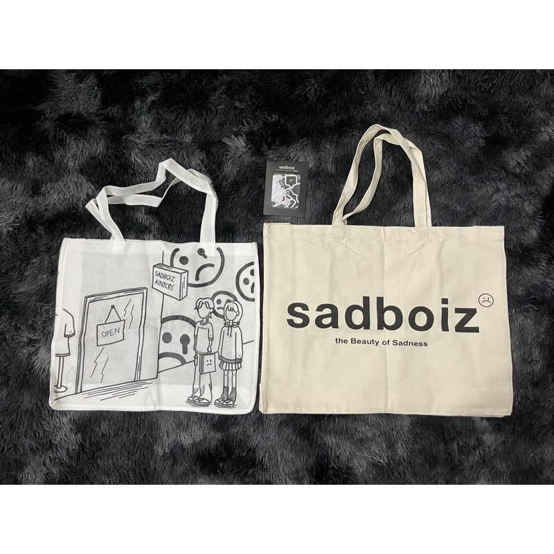 Phụ kiện/ túi dệt/ túi canvas/ sticker chính hãng Sadboiz