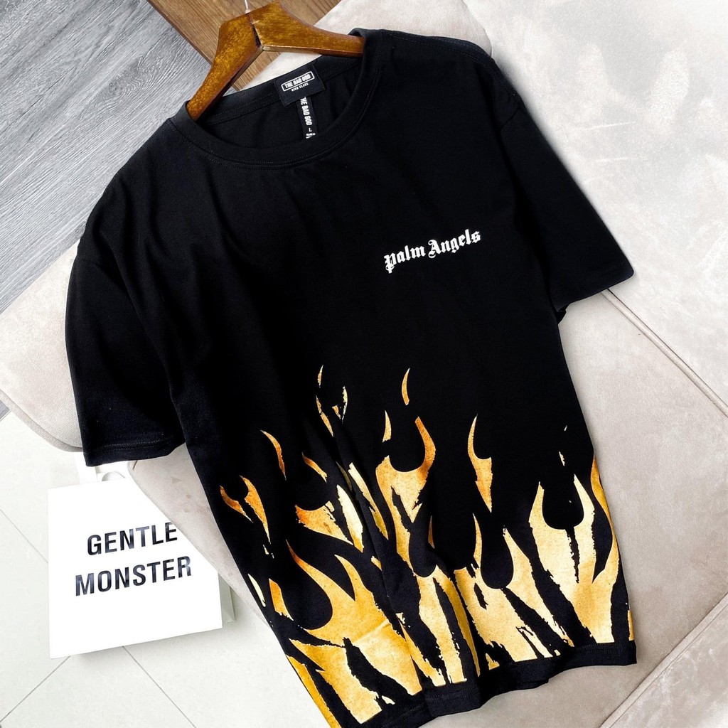 [Mã SKAMSALE07 giảm 10% TỐI ĐA 100K đơn150K] Áo thun tay lỡ Palm Angles Firestarter , áo thun nam nữ unisex , MSW Town | BigBuy360 - bigbuy360.vn
